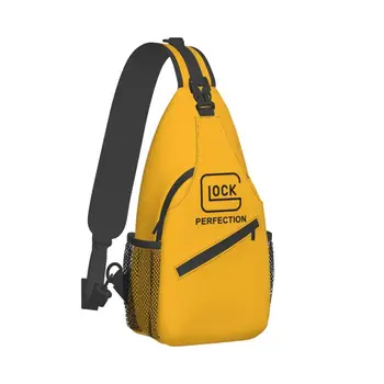 Нагрудная сумка для спортивной стрельбы Glock Sling, индивидуальный рюкзак через плечо для мужчин, рюкзак для велоспорта, походный рюкзак