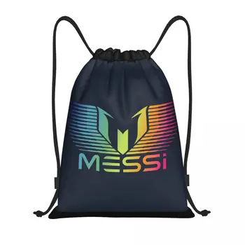 Messis 10 Радужный футбольный рюкзак на шнурке, спортивная спортивная сумка для женщин, мужской футбольный рюкзак для покупок
