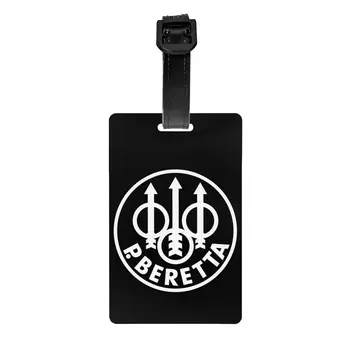 Военный веер, логотип пистолета Berettas, багажная бирка, дорожная сумка, чехол для чемодана, идентификационный ярлык