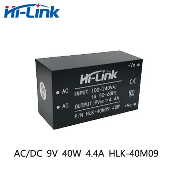 Hi-Link HLK-40M09 мини-размера, высокоэффективная безопасная изоляция, силовой трансформатор переменного/постоянного тока мощностью 5 В 40 Вт 4.4A на выходе