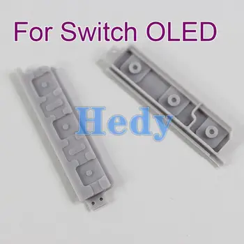 оригинальная новинка 3шт для Nintendo Switch Oled Для NS Кнопка включения/выключения OLED-хоста из токопроводящей резины, силиконовая накладка для кнопок
