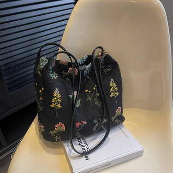Сумка большой емкости, женская универсальная холщовая повседневная сумка через плечо, удобная сумка для занятий в классе и поездок на работу