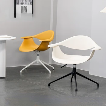 Офисная мебель в скандинавском стиле с подъемным креслом, Современный Компьютерный стул для спальни с откидной спинкой, Домашний Стол, Вращающийся стул для отдыха