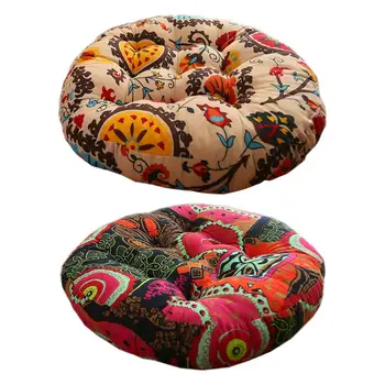 Мягкая подушка сиденья, моющийся хлопковый коврик для стула, украшение для офисной йоги