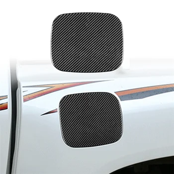Декоративная Наклейка Из Углеродного Волокна Для Крышки Топливного Бака Toyota HiLux 15-21