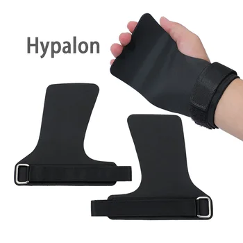 Захваты для рук Hypalon без отверстий для кроссфита, подтягиваний, кросс-тренинга, гимнастики, WODS, тяжелой атлетики для защиты ладоней