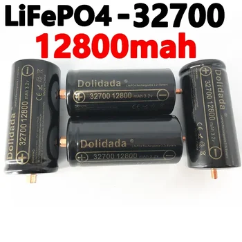Оригинальная аккумуляторная батарея Lifepo4 емкостью 32700 12800 мАч 3,2 В Профессиональная литий-железо-фосфатная аккумуляторная батарея с винтом