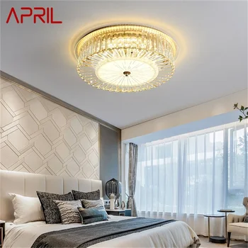 Потолочное освещение APRIL LED, Роскошные хрустальные светильники для дома Для украшения столовой