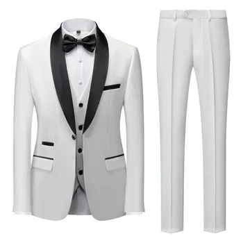 костюм костюмы для мужчин costume homme pour mariage Свадебный костюм man 3 куртка для курения homme de luxe ансамбль veste homme costume