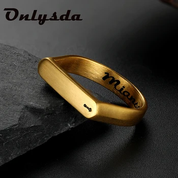 Золотое кольцо со стрелой любви Викингов, винтажная геометрическая свадебная геометрия Anillos Mujer, Винтажные подарки для влюбленных, свадьбы и пары OSR217