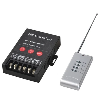 Светодиодный контроллер 5X 30A с ИК-пультом дистанционного управления большой мощностью 360 Вт BT-контроллер для RGB-полосы света DC5-24V