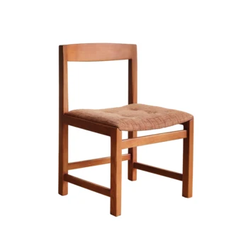 Стул Tata из массива дерева простой современный обеденный стул стул для смены обуви в стиле ретро