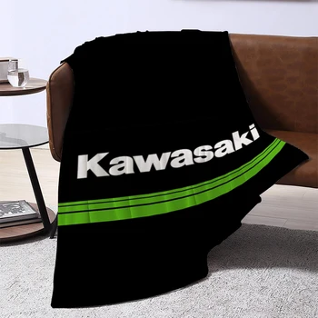Диванные одеяла и накидки Летнее одеяло Kawasaki Аниме Одеяло Двуспальные одеяла для декоративного дивана Пушистый плед Пушистый мягкий