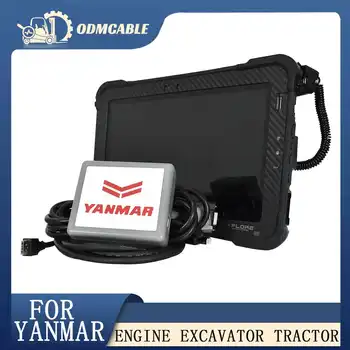 V2.33 Для диагностического инструмента Yanmar с планшетом Xplore диагностический комплект для дизельного двигателя сельскохозяйственного строительного оборудования