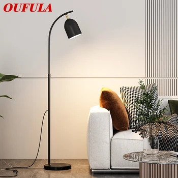 Скандинавский торшер OUFULA Современная простая семейная гостиная Креативная светодиодная декоративная подвесная лампа для спальни