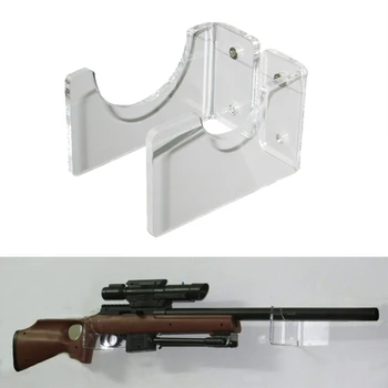 Креативная практичная подставка для винтовок, изготовленная из акрила, Прочная, устойчивая, несущая нагрузку, необходимая любителям игрушечного оружия.