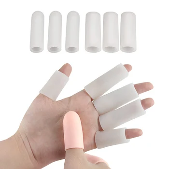 5шт гелевых накладок для пальцев, разделителей пальцев, средств для удаления мозолей, защиты кожи, обезболивающих гелевых тюбиков, инструментов для педикюра