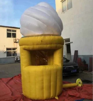 16 футов.Высокий коммерческий надувной киоск для продажи мороженого, палатка для еды
