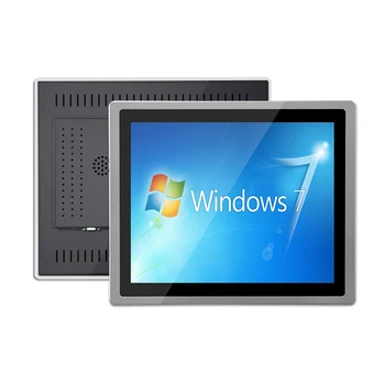 10,4-дюймовый Встроенный Промышленный Компьютер Mini Tablet PC Panel All-in-One с Емкостным Сенсорным экраном Wifi Core i5 для Win10 Pro
