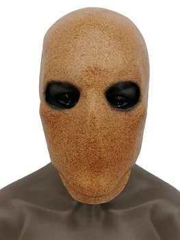 Латексная маска Silent Stalker, маска бледного костюма Slender Man. Латексная маска Slender Man для косплея. Маскарадный костюм для выпускного вечера для взрослых