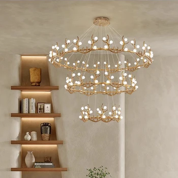 Современный свет роскошная люстра для гостиной творческой личности подвесной светильник светодиодные люстры для гостиной освещение в помещении