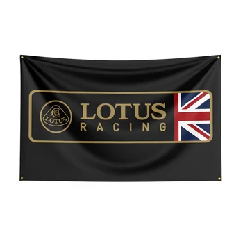 Флаг Лотоса размером 3X5 футов, автомобильный баннер с принтом из полиэстера для декора 1