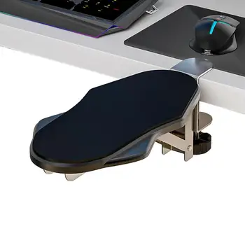 Компьютерный подлокотник для стола Платформа для удлинения стола Опора для рук Эргономичный дизайн Экономия места Стабильный удлинитель для запястья