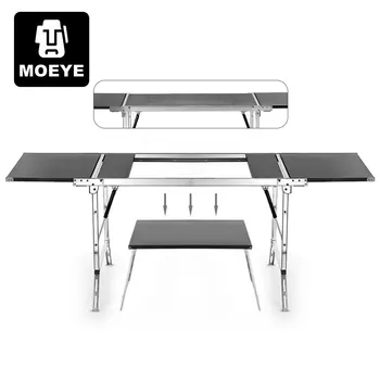 Складной стол MOEYE IGT из нержавеющей стали 304, набор серии IGT, Портативный стол для отдыха на открытом воздухе, Кемпинг, пикник, барбекю
