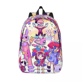 Удивительный Цифровой Цирковой рюкзак, мультяшные рюкзаки Kawaii для мальчиков и девочек, школьные сумки с рисунком на открытом воздухе, Дизайнерский рюкзак