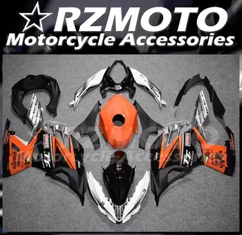 4Gifts Новый комплект обтекателей для мотоциклов ABS, пригодный для Kawasaki EX 250 400 2019 2020 2021 2022 2023 19 20 21 22 Комплект кузова Оранжевый