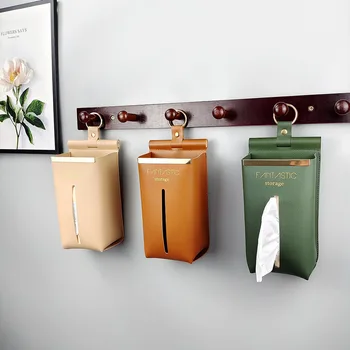 Креативный Настенный Ящик для хранения салфеток для гостиной, ванной Комнаты, полотенца для лица, Футляра для салфеток, Органайзера, кухонных принадлежностей